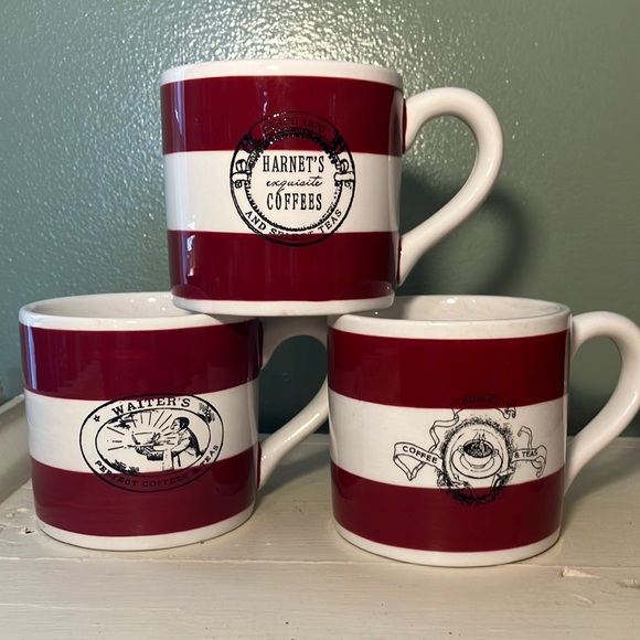 3 Williams Sonoma Mugs - Picture 1 of 7